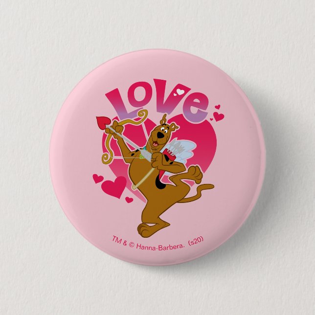 Scooby-Doo Cupid - Love Button (Front)