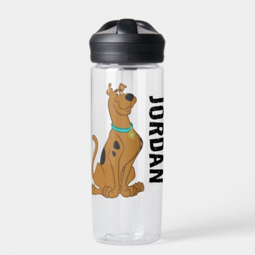 Scooby_Doo Cuter Than Cute   Add Your Name Water Bottle