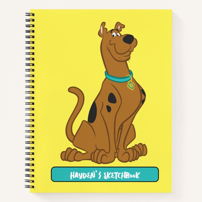 Scooby-Doo Cuter Than Cute Drawing Notebook (Front)