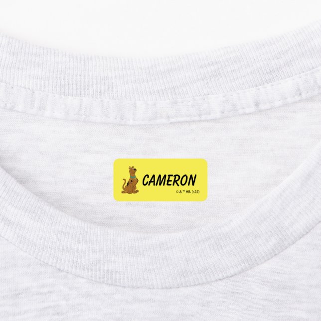 Scooby-Doo Cuter Than Cute Labels (Affixed)