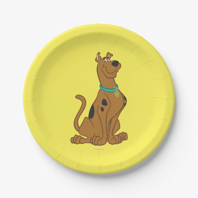Scooby-Doo Cuter Than Cute Paper Plates (Front)