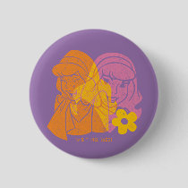 Scooby-Doo | Daphne Flower Portrait Button