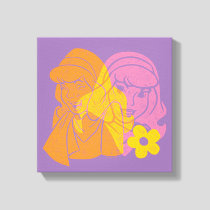Scooby-Doo | Daphne Flower Portrait Canvas Print