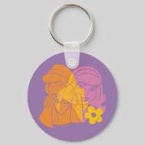 Scooby-Doo | Daphne Flower Portrait Keychain