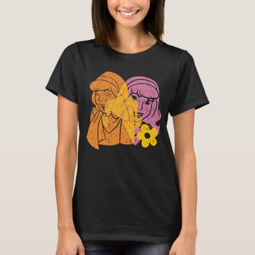 Scooby_Doo  Daphne Flower Portrait T_Shirt
