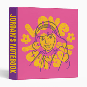 Scooby-Doo Daphne Love Yourself 3 Ring Binder