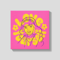 Scooby-Doo | Daphne Love Yourself Canvas Print