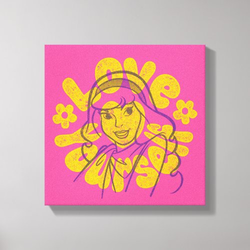 Scooby_Doo  Daphne Love Yourself Canvas Print