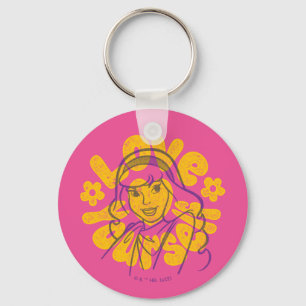 Scooby-Doo Daphne Love Yourself Keychain