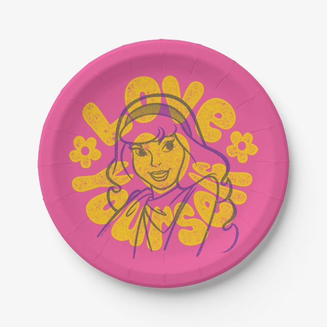 Scooby-Doo | Daphne Love Yourself Paper Plates (Front)