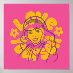 Scooby-Doo Daphne Love Yourself Poster