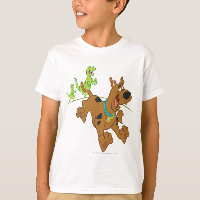 Scooby-Doo Dinosaur Escape T-Shirt (Front)