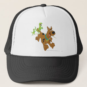 Scooby-Doo Dinosaur Escape Trucker Hat