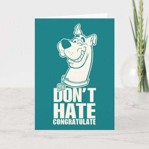 Scooby_Doo Dont Hate Congratulate Graphic Card