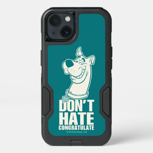 Scooby_Doo Dont Hate Congratulate Graphic iPhone 13 Case