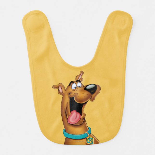 Scooby-Doo Excited Face Bib (Front)