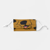 Scooby-Doo Face Kids' Cloth Face Mask (Front, Folded)