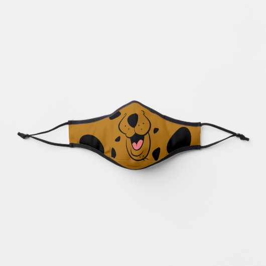 Scooby-Doo Face Premium Face Mask (Front)