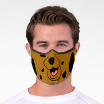 Scooby-Doo Face Premium Face Mask