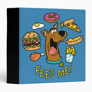 Scooby-Doo Feed Me! 3 Ring Binder