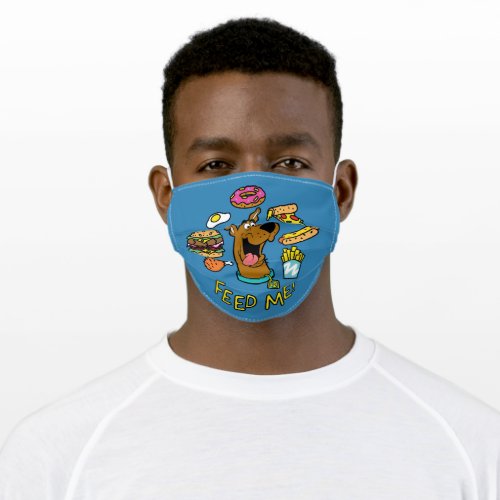 Scooby_Doo Feed Me Adult Cloth Face Mask