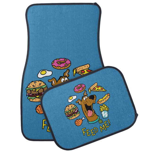 Scooby-Doo Feed Me! Car Mat (Set)