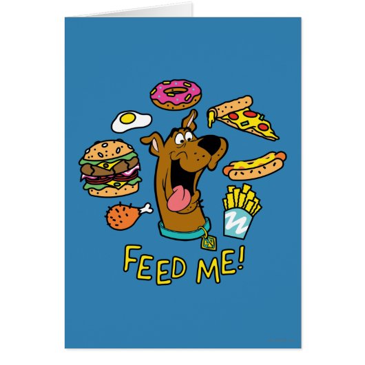 Scooby-Doo Feed Me! Cards (Front)