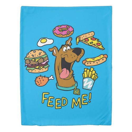 Scooby_Doo Feed Me Duvet Cover