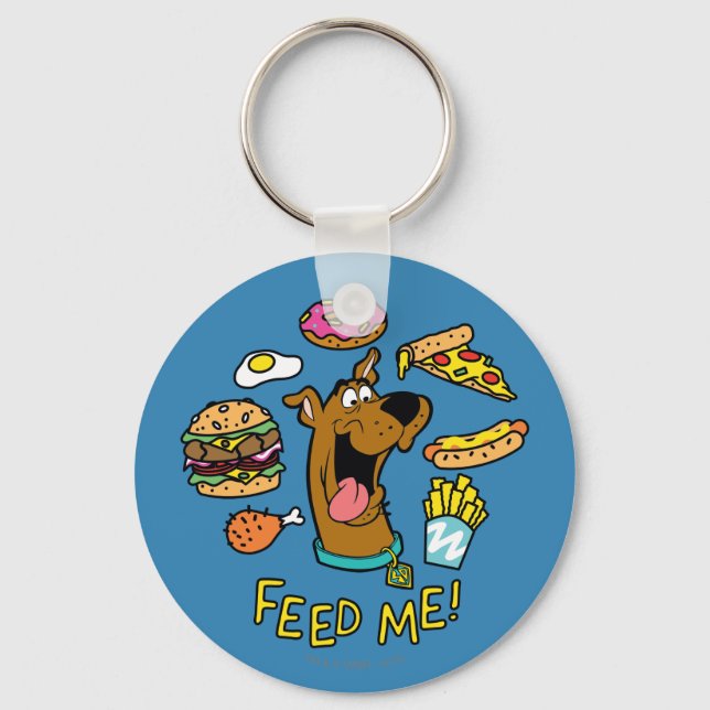 Scooby-Doo Feed Me! Keychain (Front)