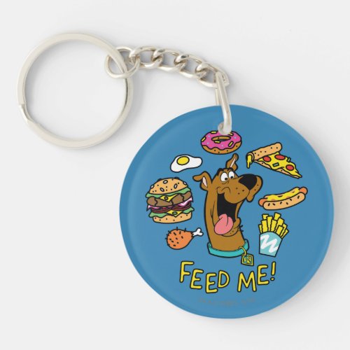 Scooby_Doo Feed Me Keychain