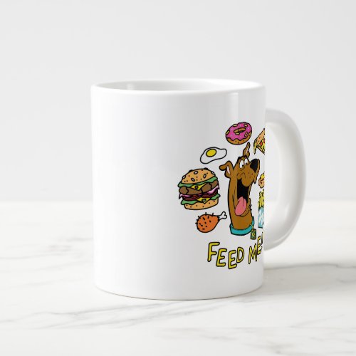 Scooby_Doo Feed Me Large Coffee Mug