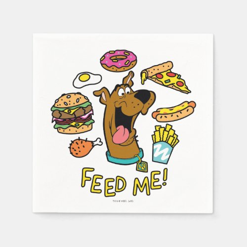 Scooby_Doo Feed Me Paper Napkins
