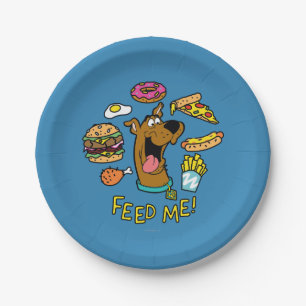 Scooby-Doo Feed Me! Paper Plates