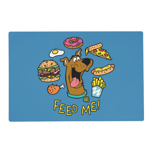 Scooby-Doo Feed Me! Placemat (Front)