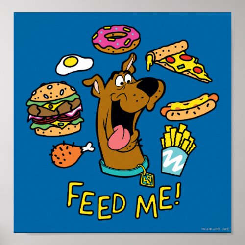 Scooby_Doo Feed Me Poster