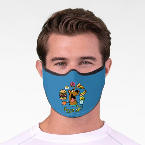 Scooby_Doo Feed Me Premium Face Mask