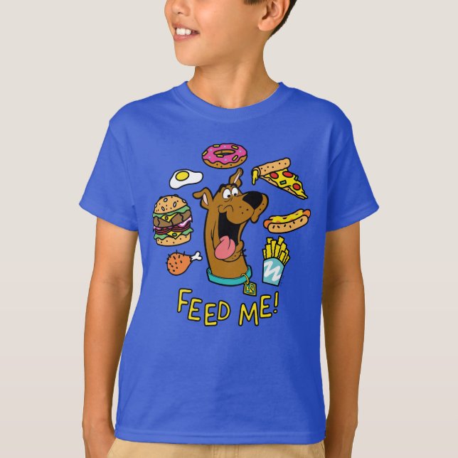 Scooby-Doo Feed Me! T-Shirt (Front)