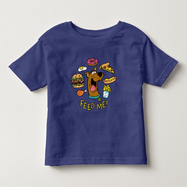 Scooby-Doo Feed Me! Toddler T-shirt (Front)