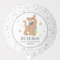 Scooby-Doo First Birthday Balloon