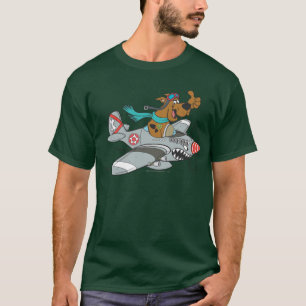 Scooby-Doo Flying Plane T-Shirt