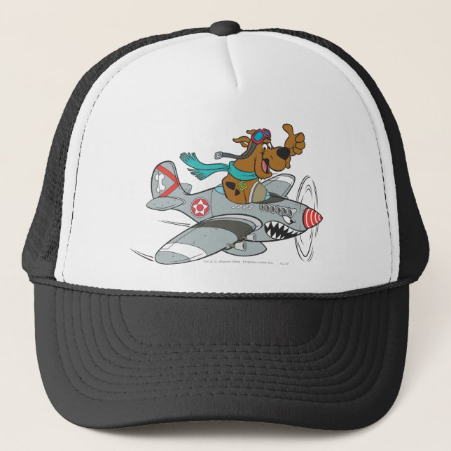 Scooby-Doo Flying Plane Trucker Hat (Front)