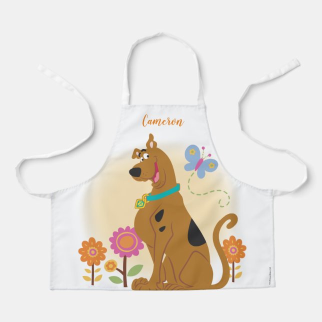 Scooby-Doo Following Butterfly Apron (Front)