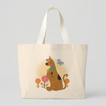 Scooby-Doo Following Butterfly Large Tote Bag
