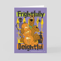 Scooby-Doo Frightfully Delightful Card
