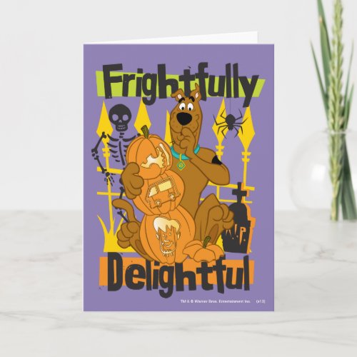 Scooby_Doo Frightfully Delightful Card