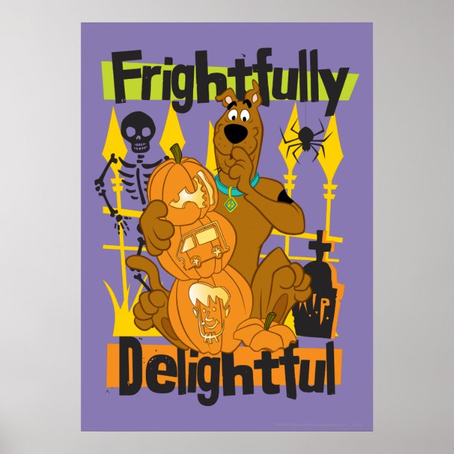 Scooby-Doo Frightfully Delightful Poster (Front)