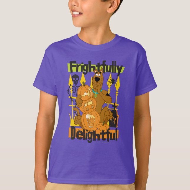 Scooby-Doo Frightfully Delightful T-Shirt (Front)