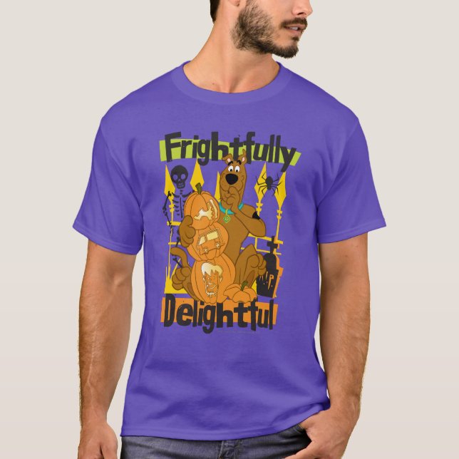 Scooby-Doo Frightfully Delightful T-Shirt (Front)