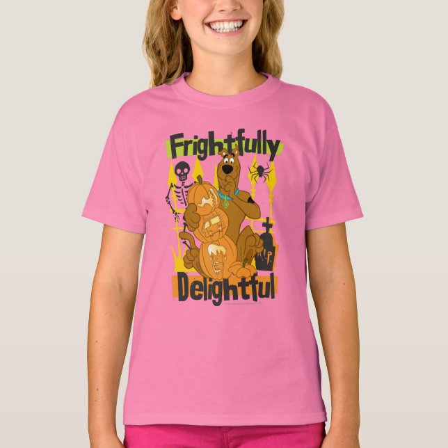 Scooby-Doo Frightfully Delightful T-Shirt (Front)