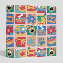 Scooby-Doo | Fun Baby Pattern 3 Ring Binder